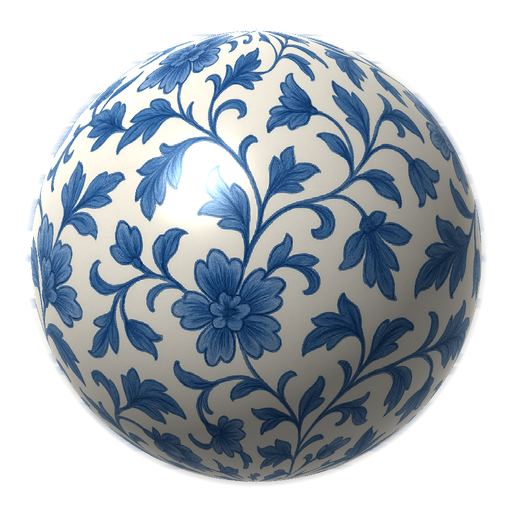 Porcelain wedding bead